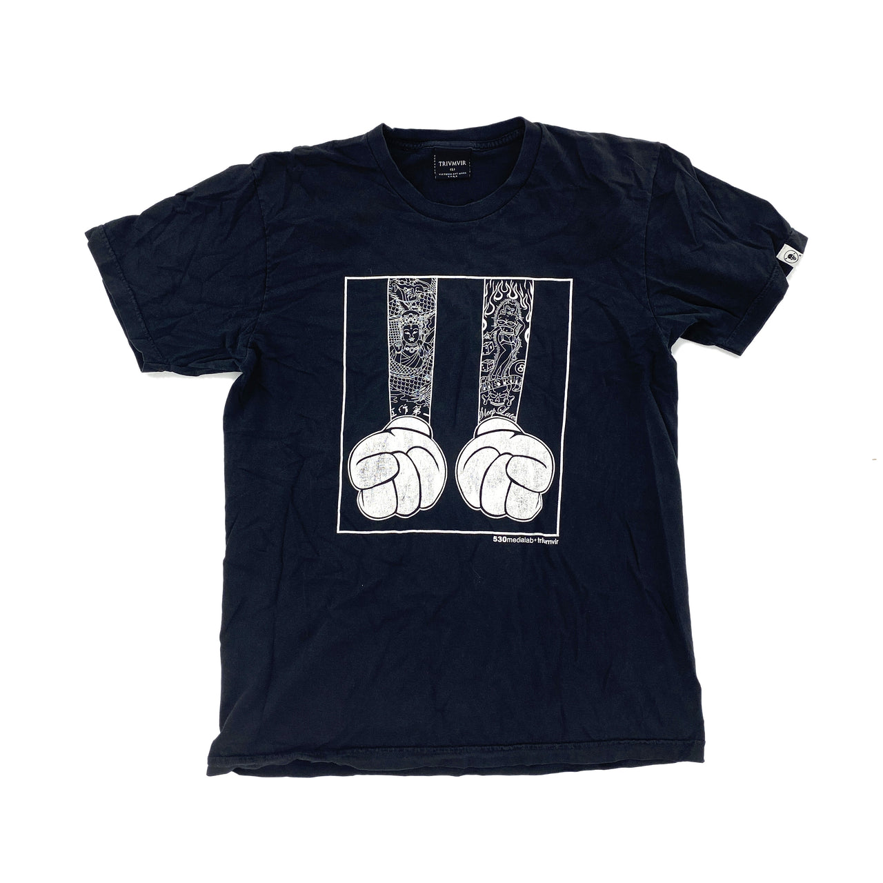 TRIUMVIR x 530 MEDIA LABS 'MICKEY SLEEVE' TEE