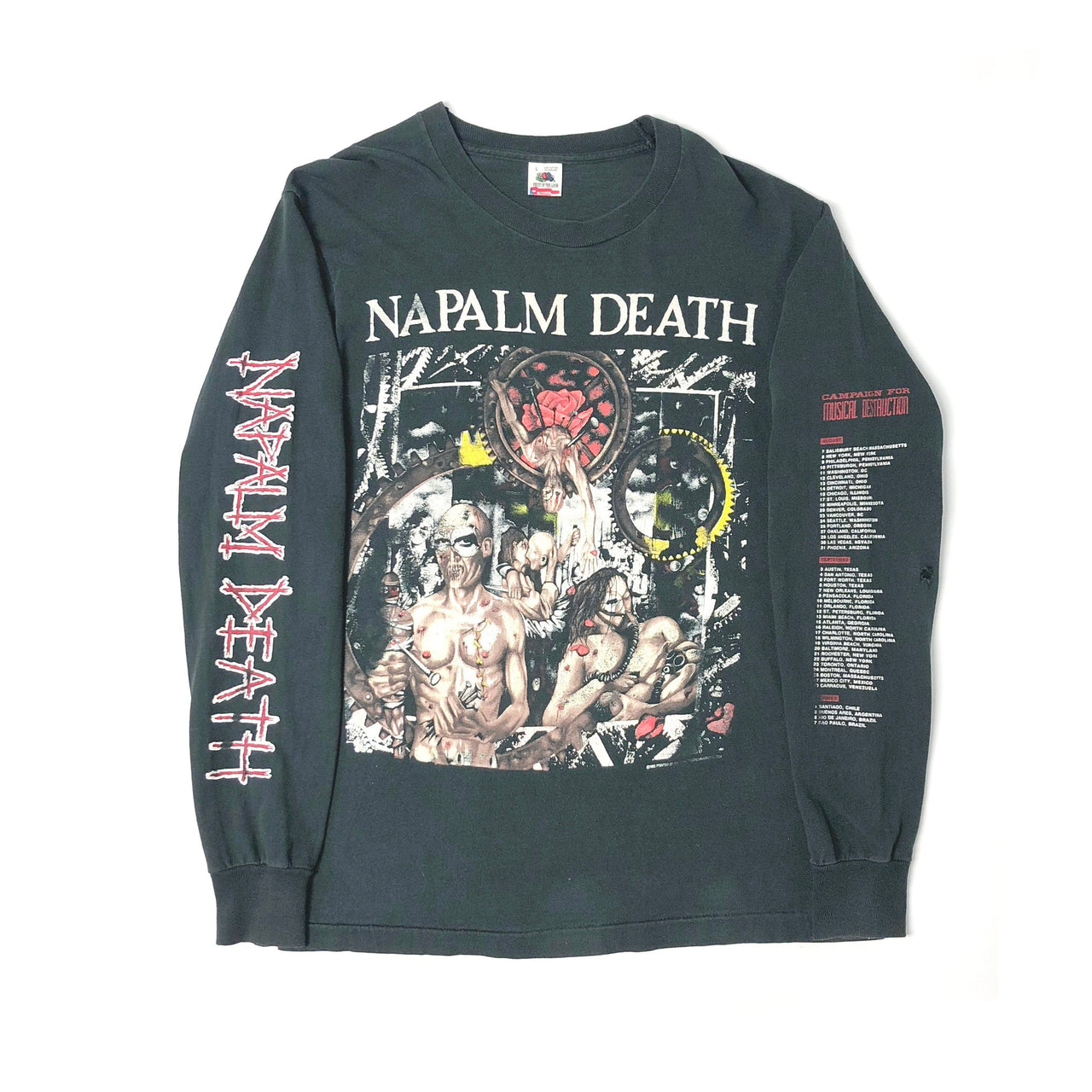 1992 NAPALM DEATH 'MUSICAL DESTRUCTION'